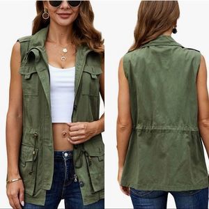 🫒 PER SE | Olive Green Vest